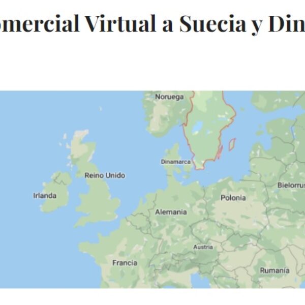 Misión comercial virtual con Suecia y Dinamarca.